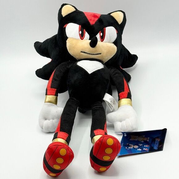 Sonic 2 Shadow Plush Toy Nwt 14” - Picture 2 of 8